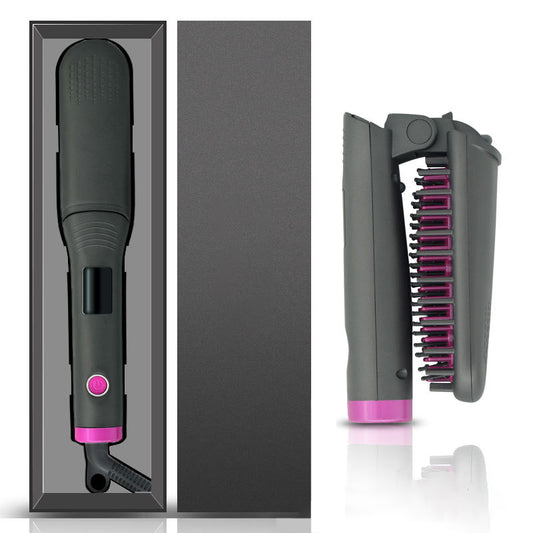 ᴵ Hair Straightener, Curly Hair, Wet And Dry, Lazy Portable Negative Ion Straightener